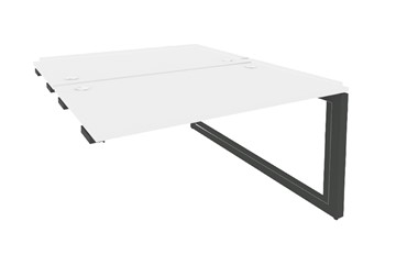 Приставной стол O.MO-D.SPR-3.8 Антрацит/Белый бриллиант в Элисте
