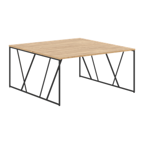 Двойной стол LOFTIS Дуб Бофорд  LWST 1516 (1560х1606х750) в Элисте