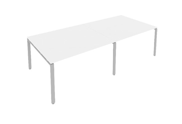 Конференц-стол Б.ПРГ-2.4 Белый/Серый в Элисте - изображение