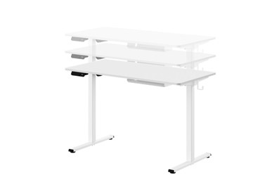 Электрический подъемный стол XTEN-UP Белый AT-002 (1200х600х730/1210) в Элисте - предосмотр 1