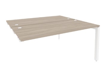 Приставной стол к тумбе O.MP-D.SPR-4.7 Белый/Дуб Аттик в Элисте