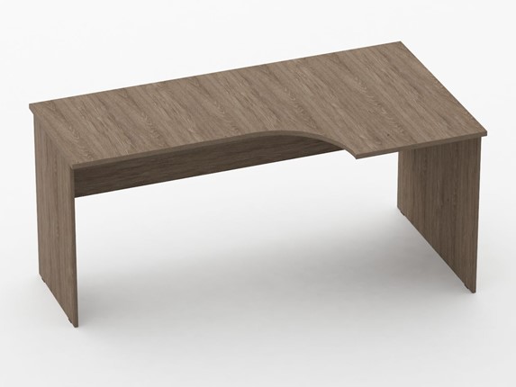 Угловой стол Twin 12.14.16Пр,  дуб Верцаска 1590х860(550)х749 в Элисте - изображение