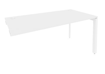 Стол-приставка к тумбе O.MP-SPR-4.8 Белый/Белый бриллиант в Элисте