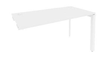Стол приставной к тумбе O.MP-SPR-3.7 Белый/Белый бриллиант в Элисте