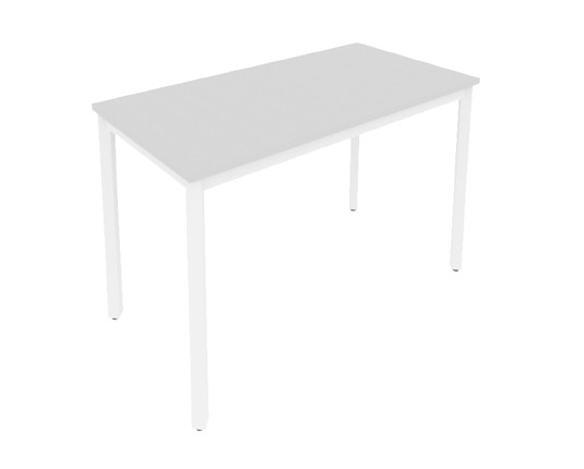Стол на металлокаркасе С.СП-5.1 Серый/Белый в Элисте - изображение