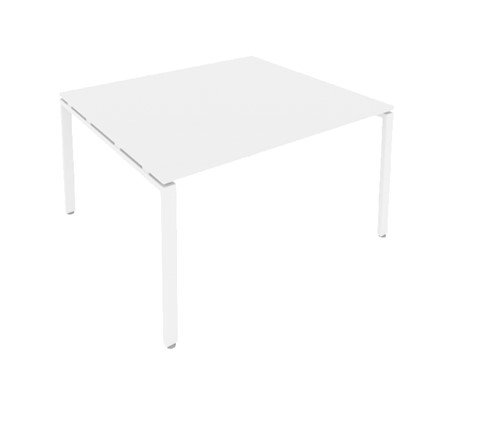 Офисный стол для переговоров Б.ПРГ-1.4 Белый/Белый в Элисте - изображение