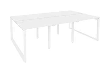 Письменный стол O.MO-D.RS-6.0.7, Белый/Белый бриллиант в Элисте