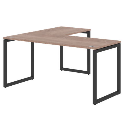 Письменный стол угловой правый XTEN-Q Дуб-сонома- антрацит XQCT 1615 (R) (1600х1500х750) в Элисте - изображение
