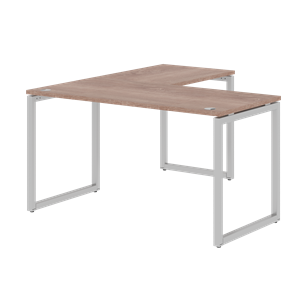 Письменный стол угловой правый XTEN-Q Дуб-сонома- серебро XQCT 1415 (R) (1400х1500х750) в Элисте