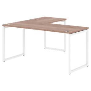 Письменный стол угловой правый XTEN-Q Дуб-сонома-белый XQCT 1615 (R) (1600х1500х750) в Элисте