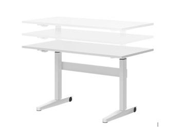 Подъемный пневматический  стол XTEN-UP Белый XTWAB 127 (1160х700х735-1140) в Элисте - предосмотр 2