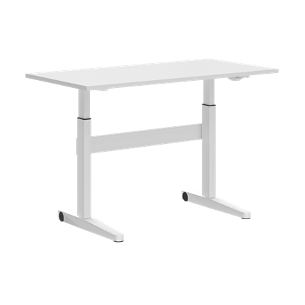 Стол  подъемный пневматический XTEN-UP Белый XTWAB 147 (1360х700х735-1140) в Элисте - изображение