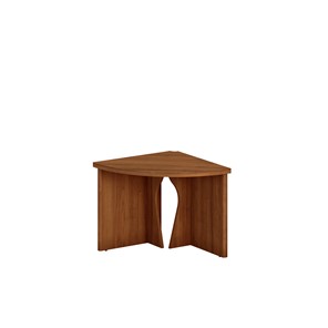 Секция угловая стола для переговоров Престиж, темный орех, 83x83x75, ТЖ 476 ТО в Элисте