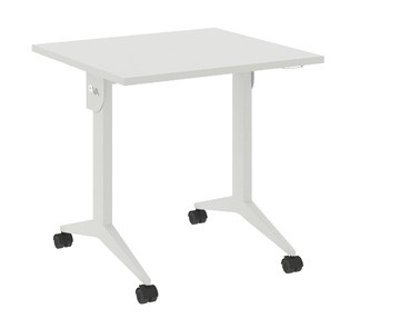 Складной стол X.M-1.7, Металл белый/Белый бриллиант в Элисте