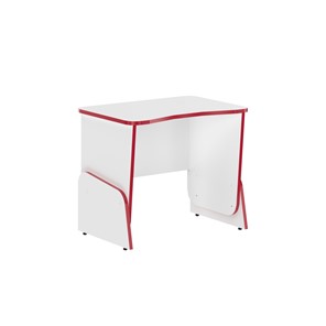 Компьютерный стол Skill STG 7050, Белый/ Красный в Элисте - предосмотр