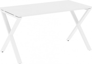 Стол на металлокаркасе Loft VR.L-SRX-3.7, Белый Бриллиант/Белый металл в Элисте
