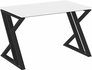 Письменный стол Loft VR.L-SRZ-2.7, Белый Бриллиант/Черный металл в Элисте