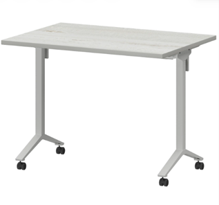Мобильный стол Моби МБ25-100.70 (Сосна винтер/Белый) в Элисте