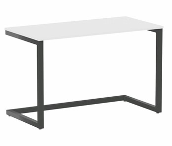 Стол на металлокаркасе VR.SP-2-118, Антрацит/Белый в Элисте