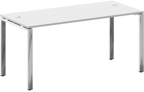 Стол для руководителя Metal system direct БП.СРР-4.8 Белый в Элисте - изображение