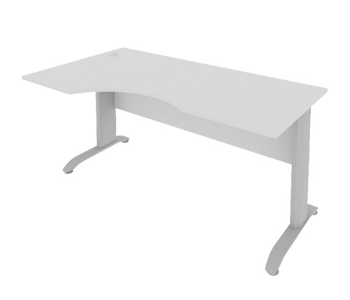 Письменный стол ПЛ.СА-1 Л 1600х900х755 Серый в Элисте - изображение