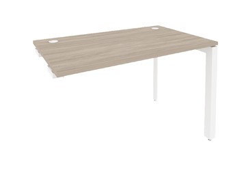 Приставной стол к тумбе O.MP-SPR-2.7 Белый/Дуб Аттик в Элисте