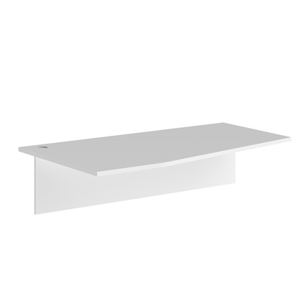 Дополнительный стол левый XTEN Белый  XCT 169-1 (L) (1600х900х25) в Элисте - изображение