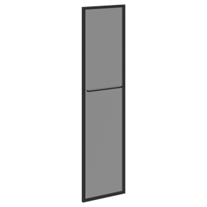 Дверь стеклянная в рамке левая LOFTIS Сосна Эдмонт LMRG 40 L (790х20х1470) в Элисте