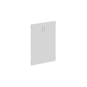 Двери стеклянные средние прозрачные Комфорт 40x0.4x116 (2шт.) К 604 в Элисте