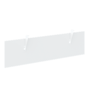 Фронтальная подвесная панель FORTA Белый-Белый-Бук FDST 1540 (1580х18х404) в Элисте