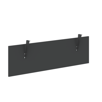 Фронтальная панель подвесная FORTA Черный Графит-Черный Графит-Бук FDST 1340 (1380х18х404) в Элисте - изображение