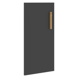 Низкая дверь для шкафа левая FORTA Черный ГрафитFLD 40-1(L) (396х18х766) в Элисте