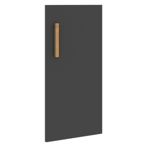 Дверь для шкафа низкая правая FORTA Черный Графит FLD 40-1(R) (396х18х766) в Элисте