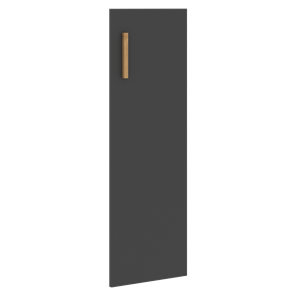 Дверь для шкафа средняя правая FORTA Черный Графит FMD40-1(R) (396х18х1164) в Элисте