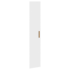 Высокая дверь для шкафа универсальная FORTA Белый FHD 40-1 (396х18х1932) в Элисте
