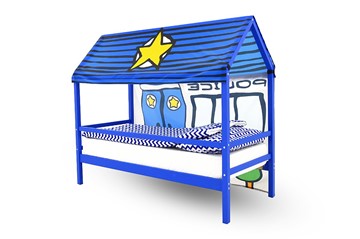 Игровая накидка для кровати-домика Svogen «Полиция» в Элисте - предосмотр 2