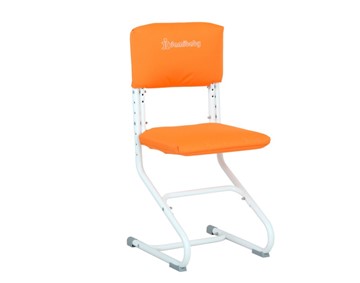 Комплект чехлов на сиденье и спинку стула СУТ.01.040-01 Оранжевый, ткань Оксфорд в Элисте