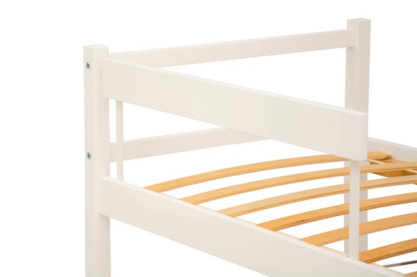 Защитный бортик для детской кровати Skogen белый в Элисте - изображение