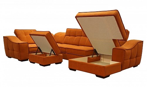 Угловой диван N-11-M (П1+ПС+УС+Д2+Д5+П1) в Элисте - изображение 2