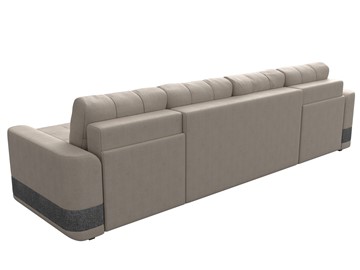 П-образный диван Честер, Бежевый/серый (рогожка) в Элисте - предосмотр 8