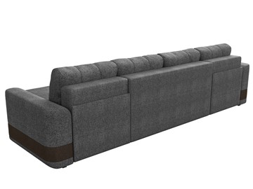 П-образный диван Честер, Серый/коричневый (рогожка) в Элисте - предосмотр 8