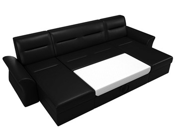 Большой П-образный диван Клайд, Черный (Экокожа) в Элисте - предосмотр 1