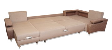 П-образный диван Престиж-15 люкс с полкой в Элисте - предосмотр 1