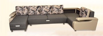 П-образный диван Престиж-15 люкс с полкой в Элисте - предосмотр 2