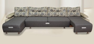 П-образный диван Престиж-15 микс в Элисте - предосмотр 1
