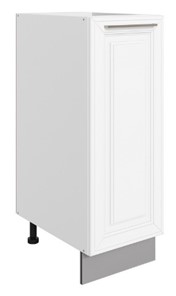 Тумба кухонная Мишель L300 (1 дв. гл.) эмаль (белый/белый) в Элисте - предосмотр