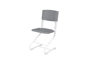 Детский стул СУТ.02 Пластик (рост от 115 см), Серый в Элисте - предосмотр