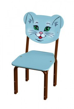 Детский стул Кошечка (Кузя-КШ(1-3)СК) в Элисте - изображение