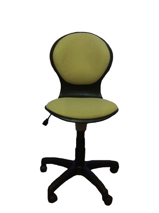 Детское вращающееся кресло LB-C 03, цвет зеленый в Элисте - изображение