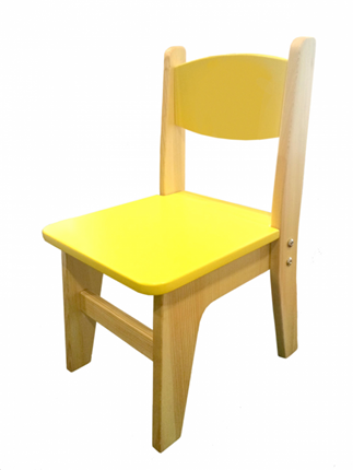 Детский стульчик Вуди желтый (H 300) в Элисте - изображение